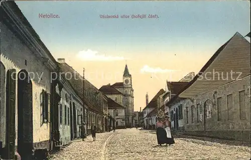 Netolice Nettolitz Vaclavska ulice  / Netolice /Prachatice