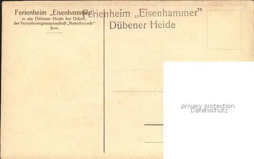 Duebener Heide Ferienheim Eisenhammer / Dueben /Wittenberg LKR
