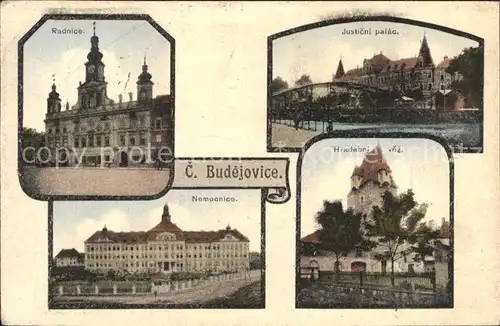 Budejovice Radnice Nemocnica / Tschechische Republik /
