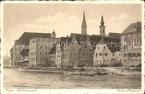 Steyr Enns Oberoesterreich Untere Kaigasse / Steyr /Steyr-Kirchdorf