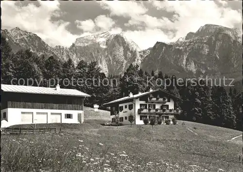 Schoenau Berchtesgaden Haus Obergoebliehen / Berchtesgaden /Berchtesgadener Land LKR