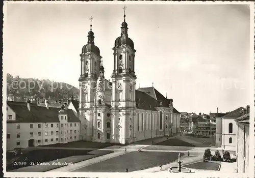 St Gallen Kanton Kathedrale / St Gallen /Bz. St. Gallen City