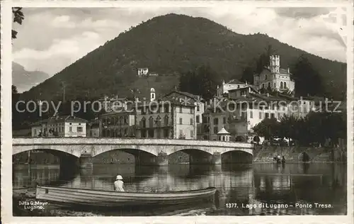 Lago di Lugano Ponte Tresa / Italien /