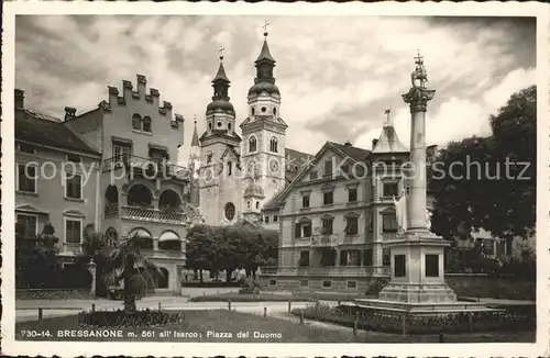 Bressanone Piazza del Duomo / Brixen Suedtirol /