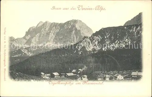 Vogelkarspitze (Berg) Karwendel / Scharnitz /Innsbruck