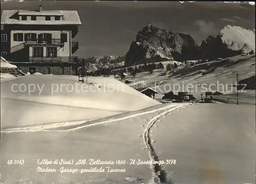 Sassolungo Langkofel Taverne / Dolomiten /Groeden Suedtirol