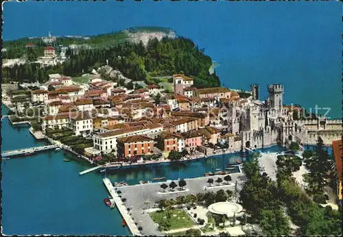 Lago di Garda Fliegeraufnahme / Italien /