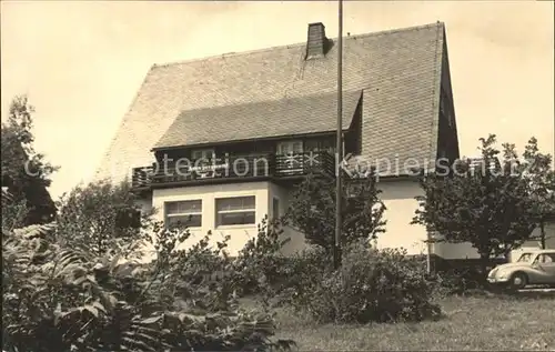 Altenberg Erzgebirge Haus Bergwacht / Geising /Saechsische Schweiz-Osterzgebirge LKR