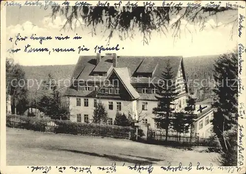 Oberbaerenburg Ferienheim / Altenberg /Saechsische Schweiz-Osterzgebirge LKR