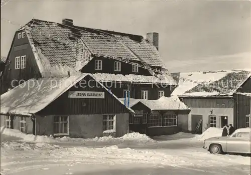 Oberbaerenburg Gaststaette Zum Baeren / Altenberg /Saechsische Schweiz-Osterzgebirge LKR