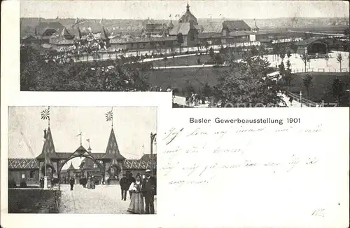 Basel BS Basler Gewerbeausstellung 1901 / Basel /Bz. Basel Stadt City