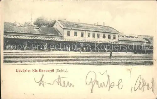 Kis Kapusrol Bahnhof / Ungarn /