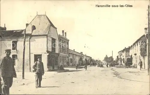 Hanonville Hauptstrasse / Hannonville-sous-les-Cotes /Arrond. de Verdun