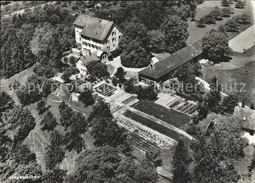 Hohentannen TG Schloss Oetlishausen Landschulheim Fliegeraufnahme / Hohentannen /Bz. Bischofszell