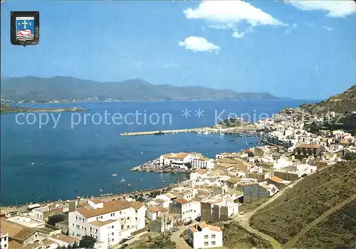 Port de la Selva Blick auf die Bucht / Costa Brava /