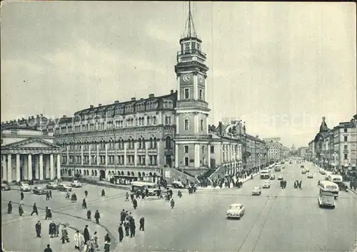 Leningrad St Petersburg Nevsky Prospect / Russische Foederation /