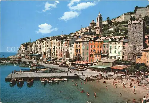 Portovenere Strand und Hafen / Porto Venere /La Spezia