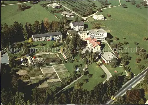 St Gallen SG Kneipp Kurhaus Oberwaid Fliegeraufnahme Kat. St Gallen