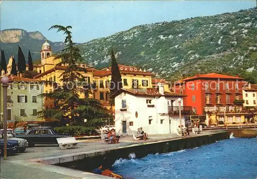 Torbole Lago di Garda Teilansicht Kat. Italien