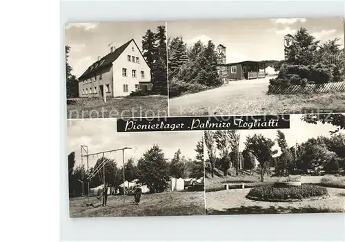 Einsiedel Erzgebirge Pionierlager Palmiro Togliatti Kat. Marienberg