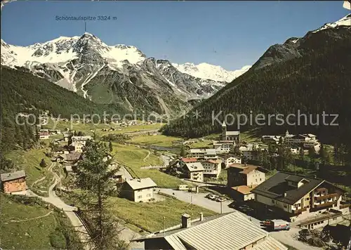 Sulden Ortler mit Blick zur Schoentauspitze / Stilfs /Trentino-Suedtirol