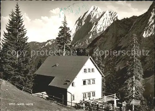 Tirol Region Otto Mayr Huette mit Gernspitze Kat. Innsbruck