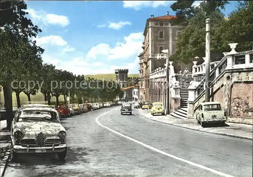 Perugia Umbria Viale dell Indipendenza e Albergo Brufani Kat. Perugia