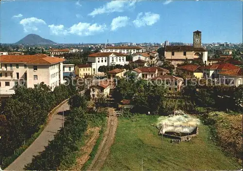 Montegrotto Terme Panorama verso l antica Chiesa Kat. 