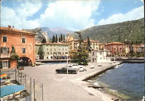 Torbole Lago di Garda Hafenpartie Kat. Italien