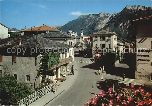 Levico Terme Veduta del Centro con Vezzona Kat. Italien