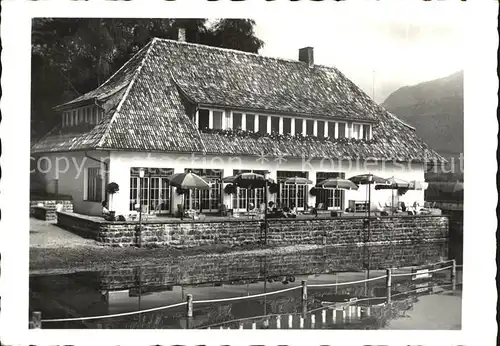 Kalterer See Suedtirol Gasthaus Neues Schwimmbad