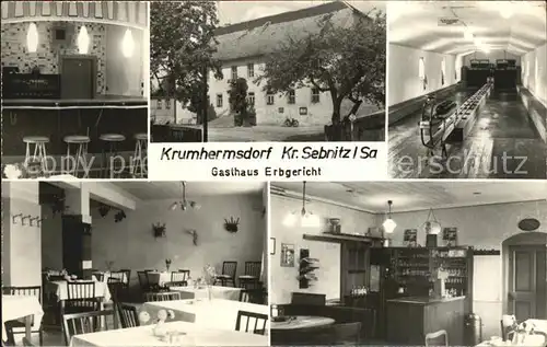 Krumhermsdorf Gasthaus Erbgericht Kat. Krumhermsdorf Neustadt