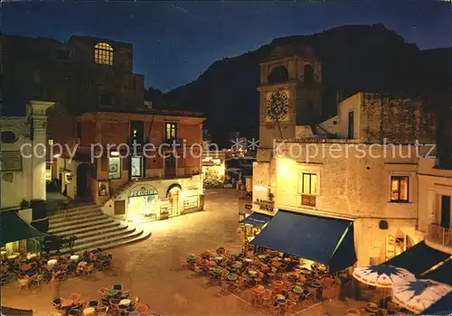 Capri Piazzetta Notturno  Kat. Golfo di Napoli