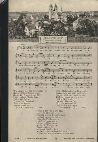Klosterlausnitz Mit Gedicht
