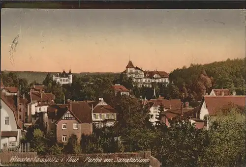 Klosterlausnitz Partie am Sanatorium