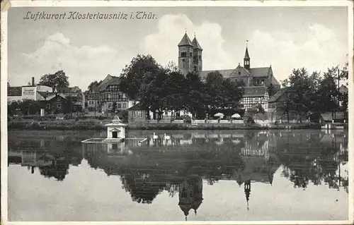 Klosterlausnitz Partie am Klosterteich