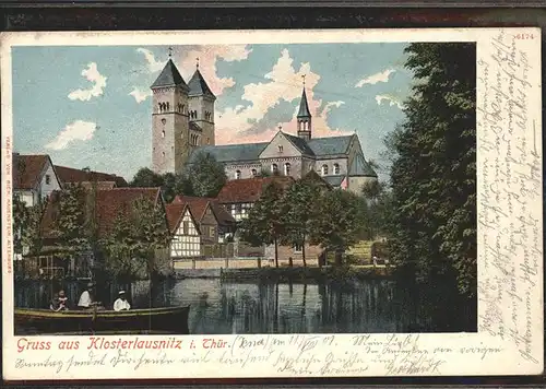 Klosterlausnitz Mit Klosterteich u.Kirche