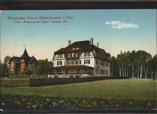 Klosterlausnitz Hotel "Waldhaus zur Koeppe"
