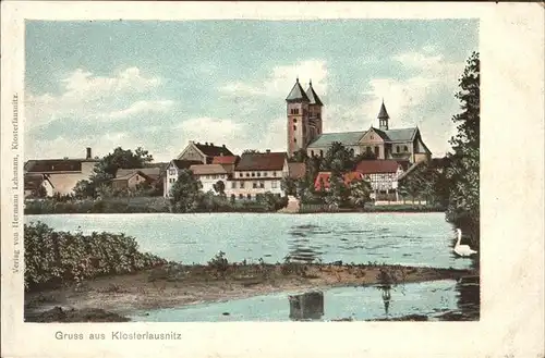 Klosterlausnitz Klosterteich u.Kirche