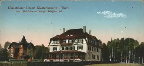 Klosterlausnitz Hotel "Waldhaus zur Koeppe"