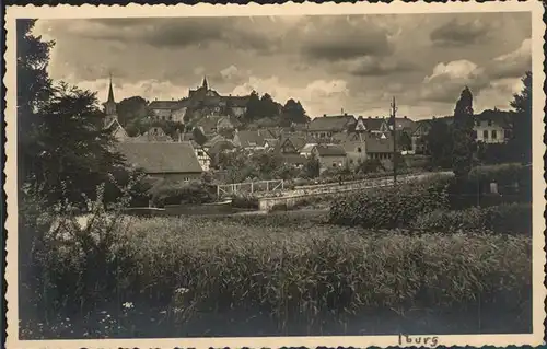 Iburg Teutoburger Wald Panorama Kat. Hoerstel