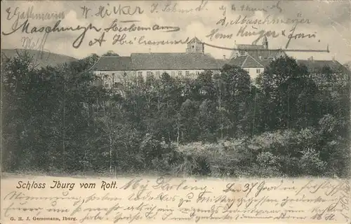 Iburg Teutoburger Wald Schloss Kat. Hoerstel