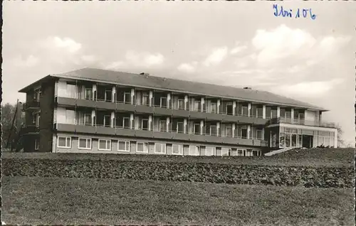 Iburg Teutoburger Wald Kneippsanatorium Geschwister Kassen Kat. Hoerstel