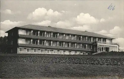 Iburg Teutoburger Wald Kneippsanatorium Geschwister Kassen Kat. Hoerstel