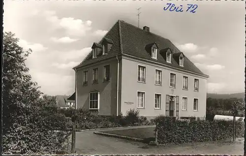 Iburg Teutoburger Wald Kneipp Sanatorium Dr. Bremer Kat. Hoerstel