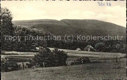 Iburg Teutoburger Wald Doerenberg Kat. Hoerstel