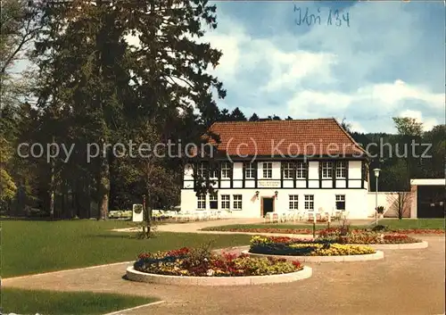 Iburg Teutoburger Wald altes Forsthaus Waldrestaurant  Kat. Hoerstel