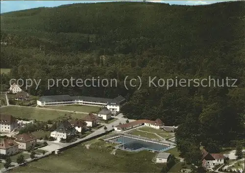 Iburg Teutoburger Wald Schwimmbad  Kat. Hoerstel