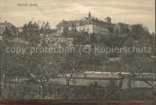 Iburg Teutoburger Wald Schloss Iburg Litho Kat. Hoerstel