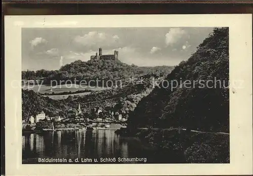 Schaumburg Diez Schloss Balduinenstein Kat. Diez